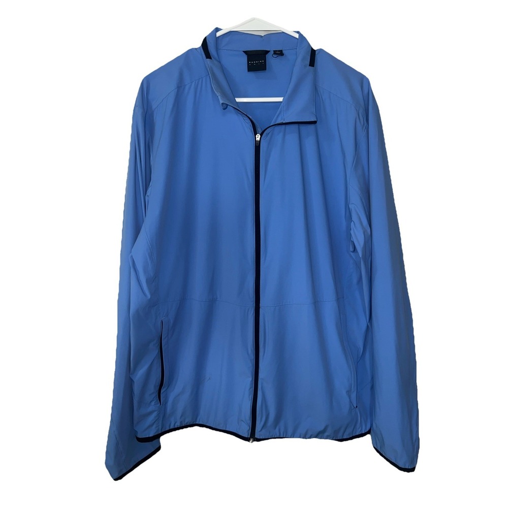 Dunning Golf‎ Kirby Performance Wind Golf Jacket Large Arctic Blue